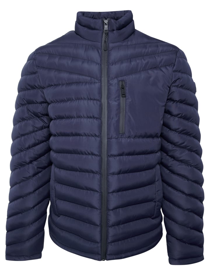 Стеганая куртка Threadbare, темно-синий
Стеганая куртка Threadbare, темно-синий