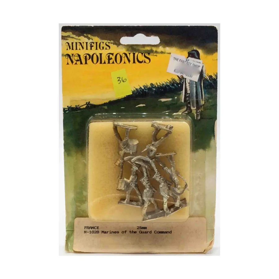 Французские морские пехотинцы гвардейского командования, Historical Miniatures (25mm) (Minifigs)
Французские морские пехотинцы гвардейского командования, Historical Miniatures (25mm) (Minifigs)