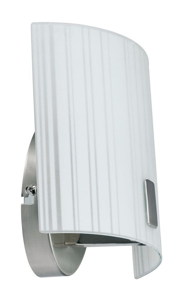 Paulmann WallCeiling Fluxor WL настенный светильник 9Вт E14 170x200мм матовый никель/белый 230В металл/стекло
Paulmann WallCeiling Fluxor WL настенный светильник 9Вт E14 170x200мм матовый никель/белый 230В металл/стекло