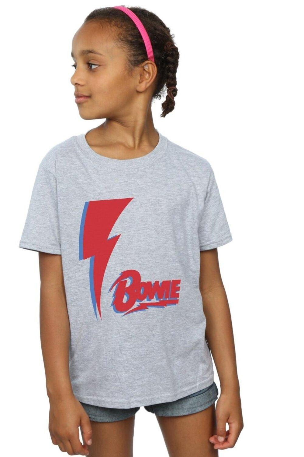 Хлопковая футболка Red Bolt David Bowie, серый
Хлопковая футболка Red Bolt David Bowie, серый