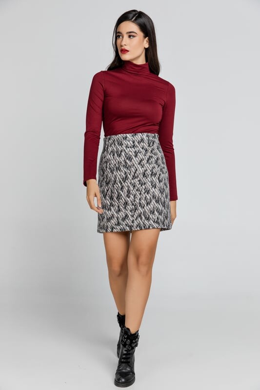 Мини-Юбка из смесовой шерсти от Conquista, черный
Мини-Юбка из смесовой шерсти от Conquista, черный