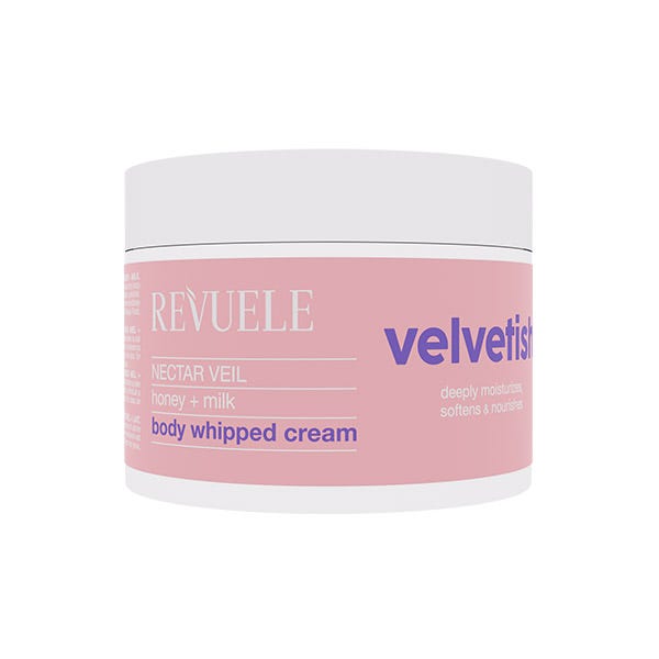 Крем для тела с медом и молоком REVUELE Velvetish, 300 мл
Крем для тела с медом и молоком REVUELE Velvetish, 300 мл