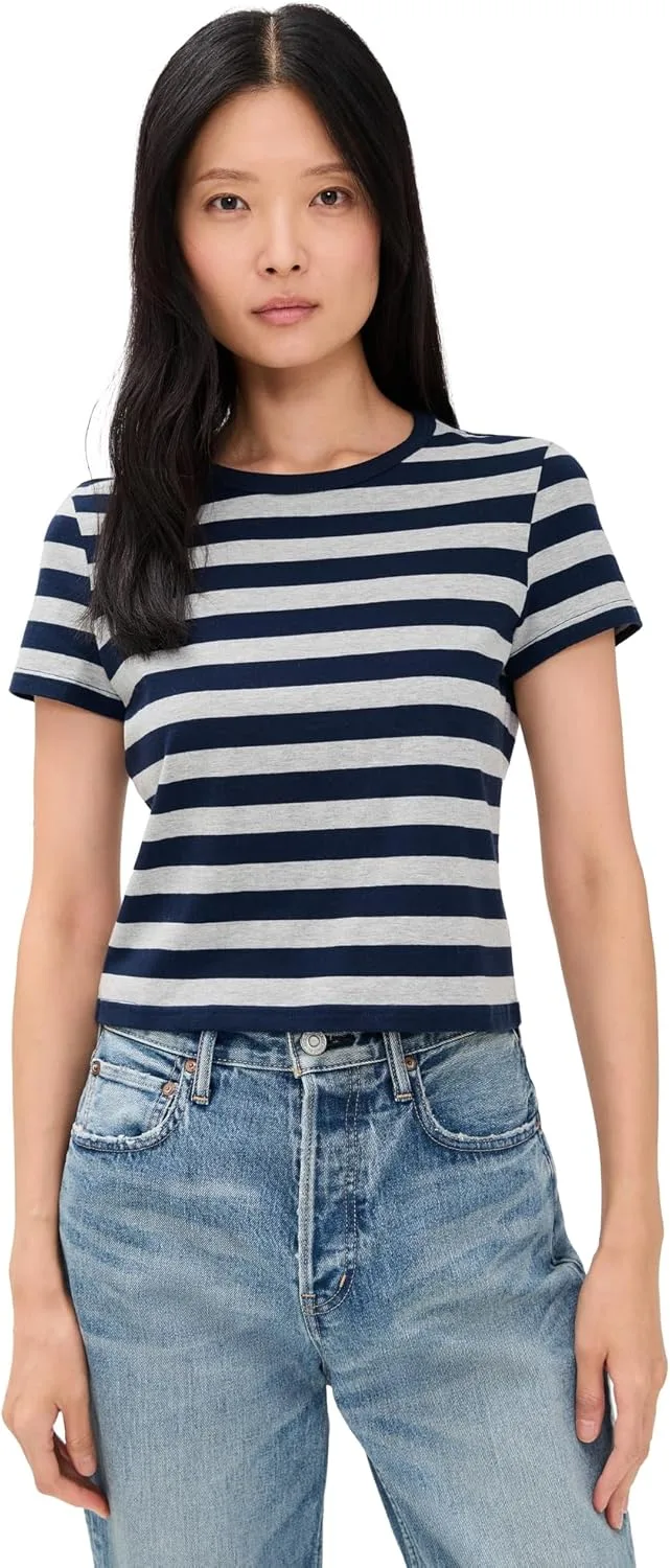 Denimist Женская Полосатая Футболка Baby Tee
Denimist Женская Полосатая Футболка Baby Tee