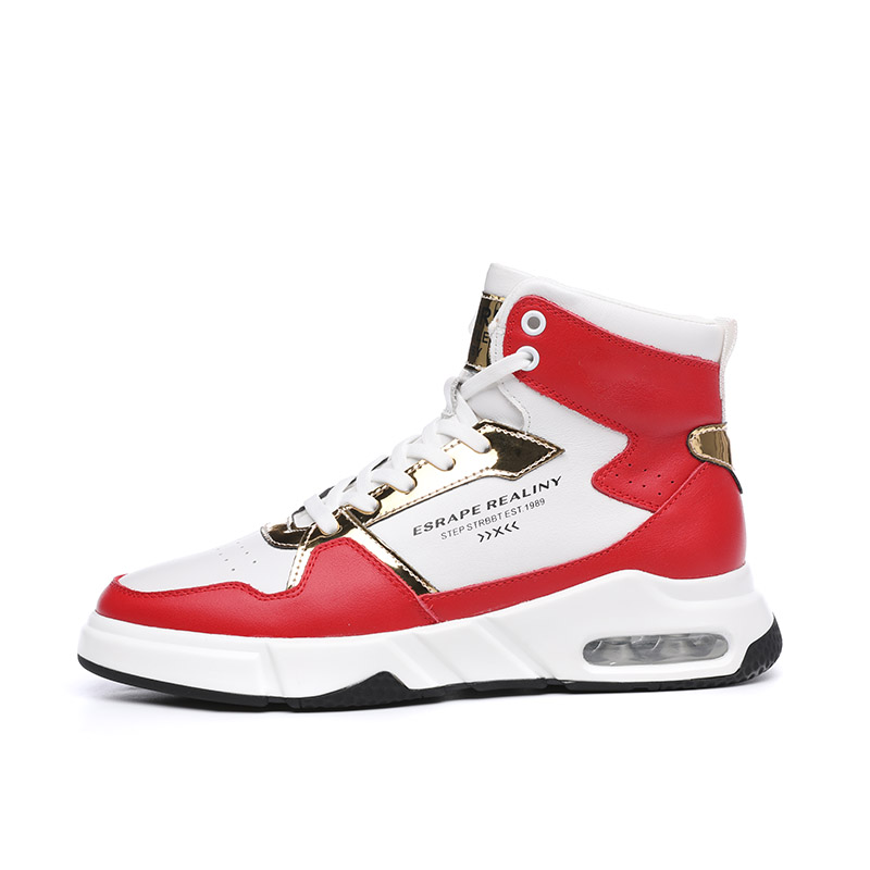 Высокие скейтерские кроссовки мужские BABINDA, белый/красный
Высокие скейтерские кроссовки мужские BABINDA, белый/красный