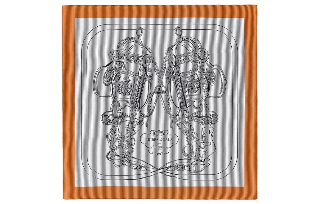 FINESSE Шелковый шарф Женский Оранжевый HERMES
FINESSE Шелковый шарф Женский Оранжевый HERMES