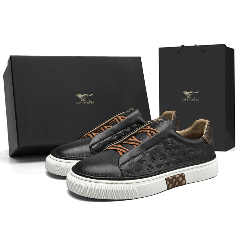 SEPTWOLVES Мужские низкие скейтерские кеды черные, цвет Black (Standard Leather Shoe Size)
SEPTWOLVES Мужские низкие скейтерские кеды черные, цвет Black (Standard Leather Shoe Size)