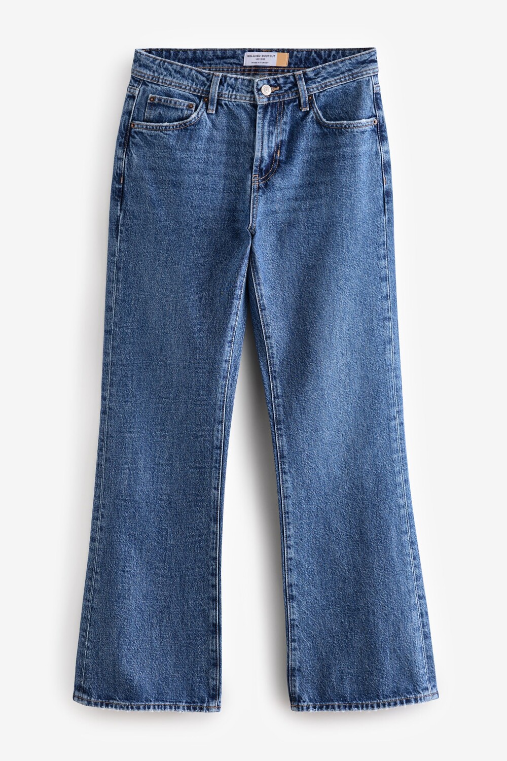 Свободные джинсы bootcut из 100% хлопка Next, синий
Свободные джинсы bootcut из 100% хлопка Next, синий