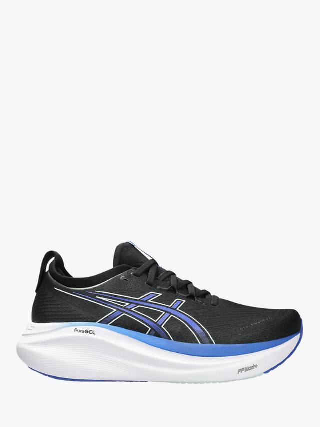 Мужские беговые кроссовки GEL-NIMBUS 27 ASICS, Black/Cobalt
Мужские беговые кроссовки GEL-NIMBUS 27 ASICS, Black/Cobalt