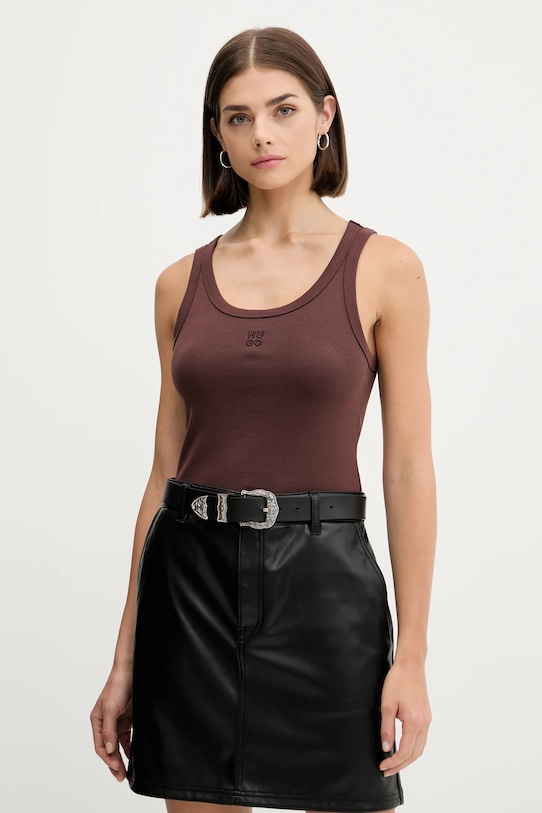Топ Hugo, коричневый
Топ Hugo, коричневый