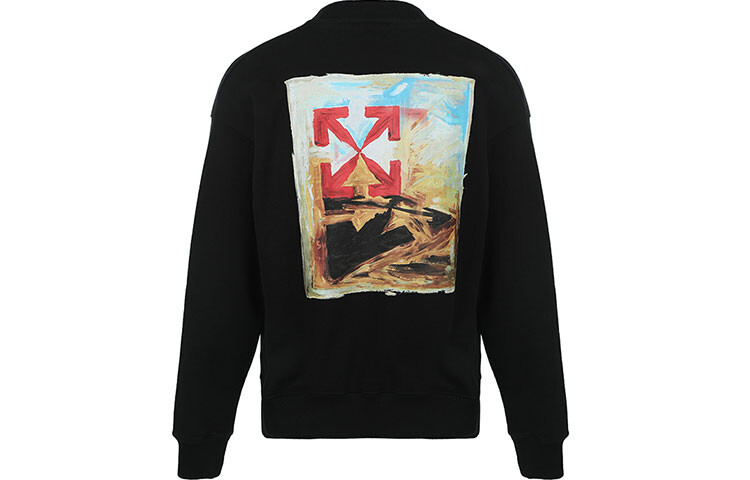 Толстовка мужская Off-White Arrow On Canvas Print, черный
Толстовка мужская Off-White Arrow On Canvas Print, черный