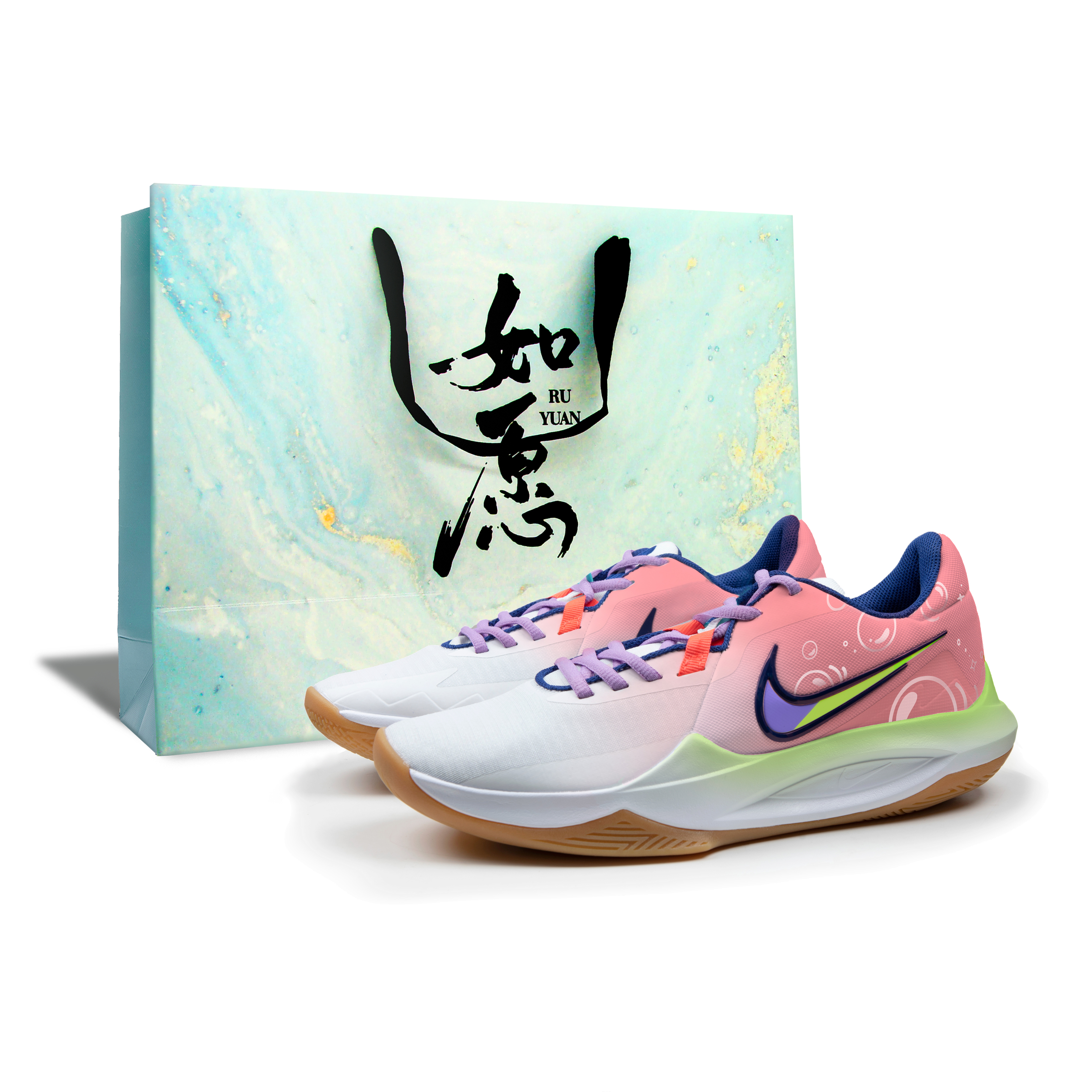 Nike Баскетбольные кроссовки Precision 6 Starfish Bubbles, в комплекте коробка, с противоскользящим покрытием, износостойкие, низкие, мужские, светло-зеленые
Nike Баскетбольные кроссовки Precision 6 Starfish Bubbles, в комплекте коробка, с противоскользящим покрытием, износостойкие, низкие, мужские, светло-зеленые