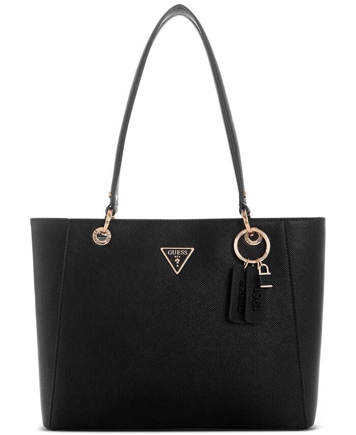 Сумка-тоут Noelle Medium с двумя отделениями и застежкой-молнией сверху GUESS, черный
Сумка-тоут Noelle Medium с двумя отделениями и застежкой-молнией сверху GUESS, черный