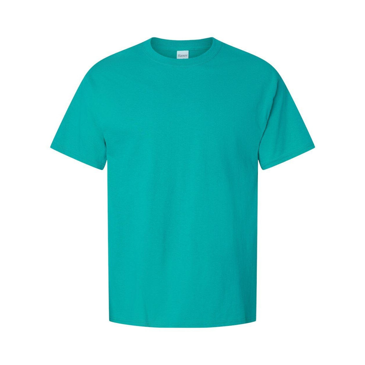 Футболка Hanes Essential-T, цвет Athletic Teal 
Футболка Hanes Essential-T, цвет Athletic Teal