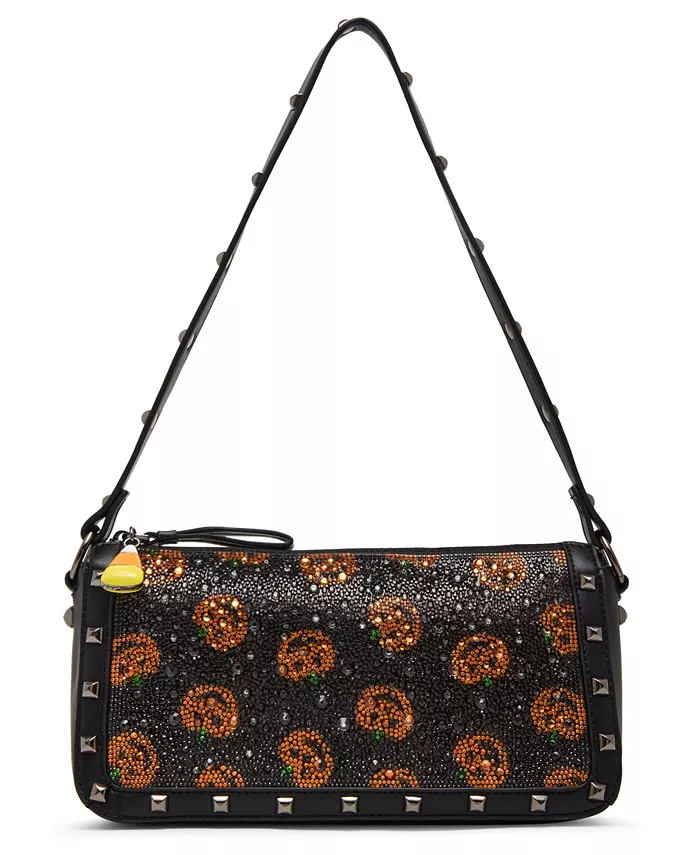 Потрясающая маленькая сумка через плечо Betsey Johnson, черный 
Потрясающая маленькая сумка через плечо Betsey Johnson, черный