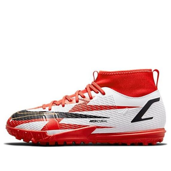 Кроссовки mercurial superfly 8 academy cr7 tf 'chile red' Nike, черный 
Кроссовки mercurial superfly 8 academy cr7 tf 'chile red' Nike, черный