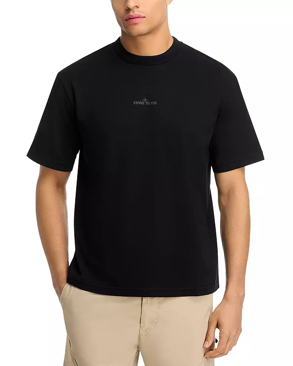 Футболка с логотипом Stone Island, черный
Футболка с логотипом Stone Island, черный