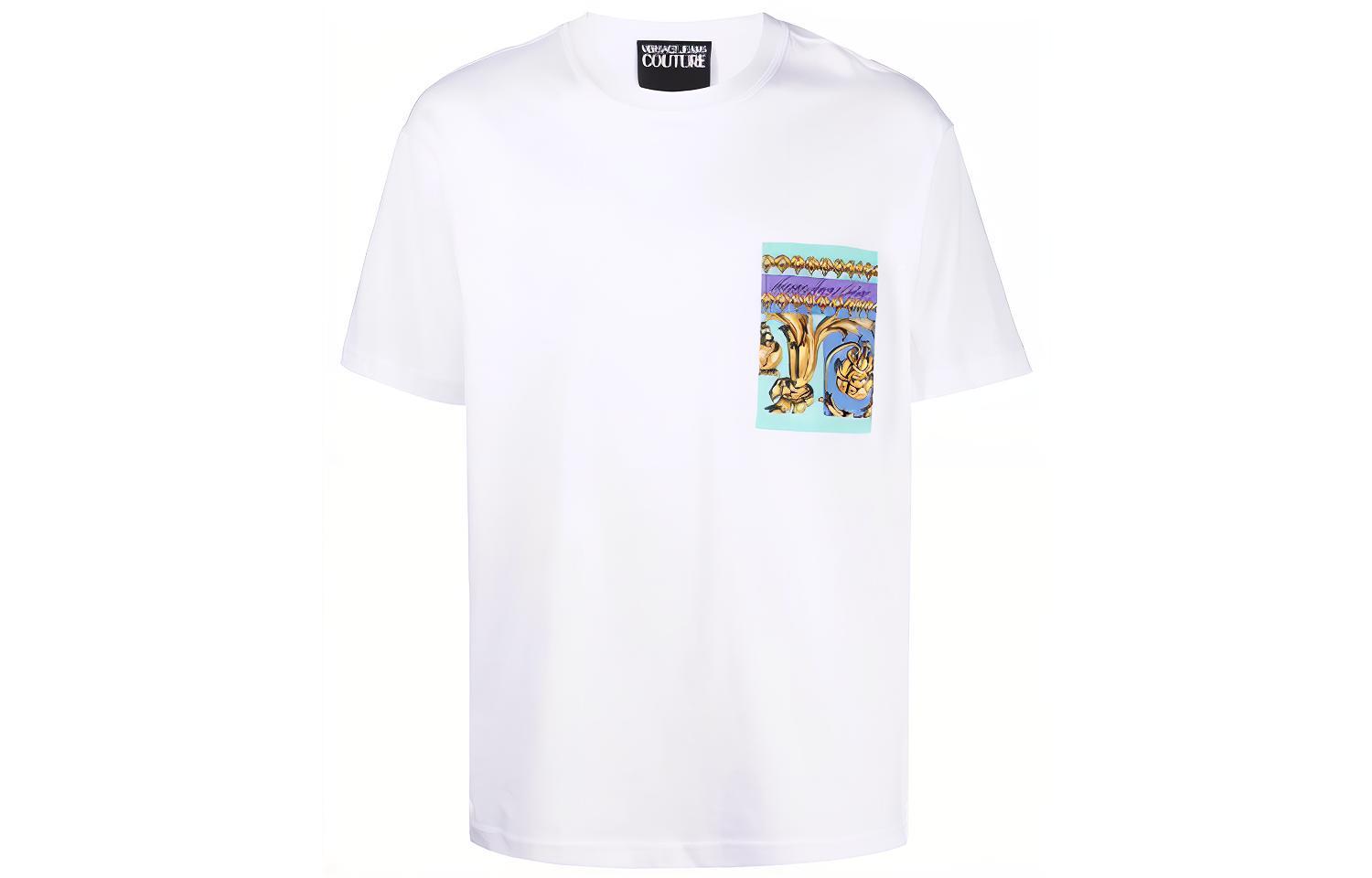 VERSACE JEANS COUTURE Футболка SS22 мужская белая, Белый, VERSACE JEANS COUTURE Футболка SS22 мужская белая
VERSACE JEANS COUTURE Футболка SS22 мужская белая, Белый, VERSACE JEANS COUTURE Футболка SS22 мужская белая
