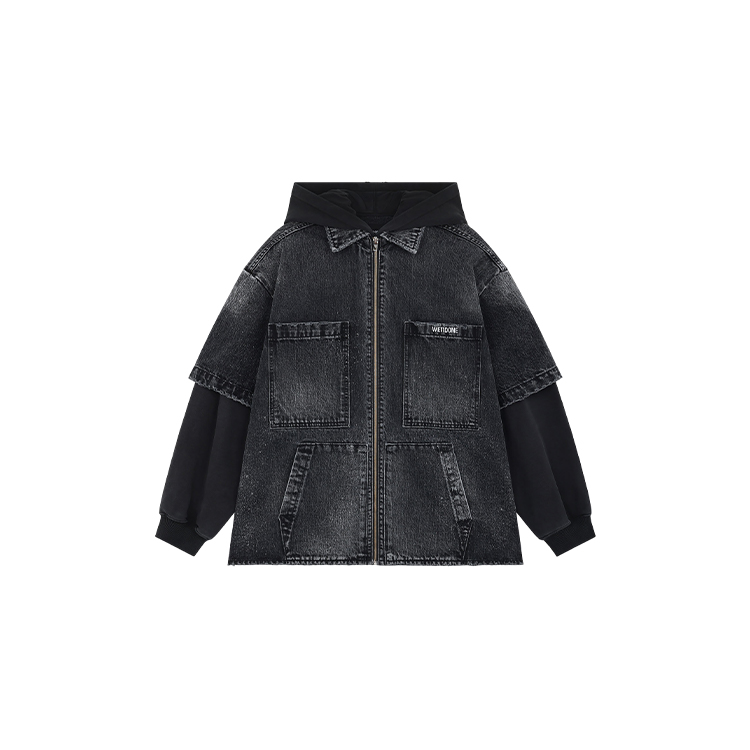 WE11DONE Двухслойная джинсовая куртка, Black
WE11DONE Двухслойная джинсовая куртка, Black