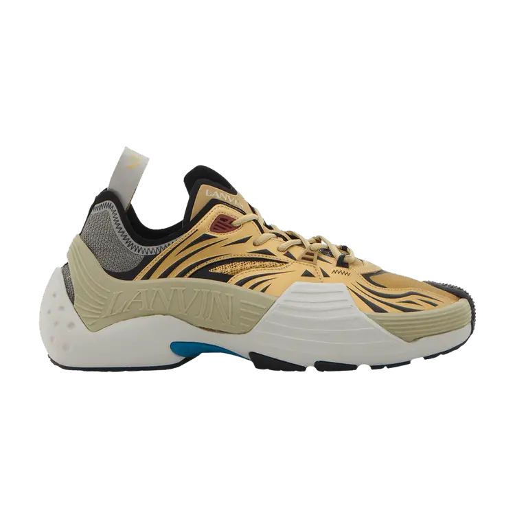 Кроссовки Lanvin Flash-X Sneakers Gold, желтый 
Кроссовки Lanvin Flash-X Sneakers Gold, желтый