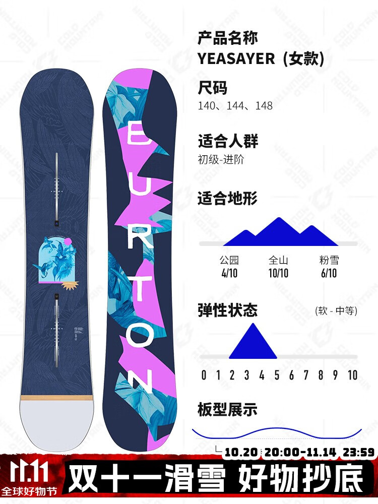 JONES Горнолыжная доска BURTON All-Mountain Carve Park, женская модель, 148 см
JONES Горнолыжная доска BURTON All-Mountain Carve Park, женская модель, 148 см