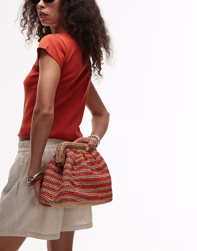 Сумка-рюкзак Topshop Galileo в оранжевую полоску
Сумка-рюкзак Topshop Galileo в оранжевую полоску