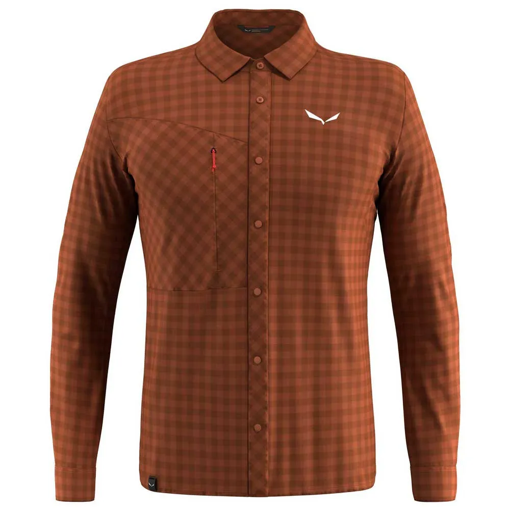 Рубашка Salewa Puez Dry, коричневый
Рубашка Salewa Puez Dry, коричневый