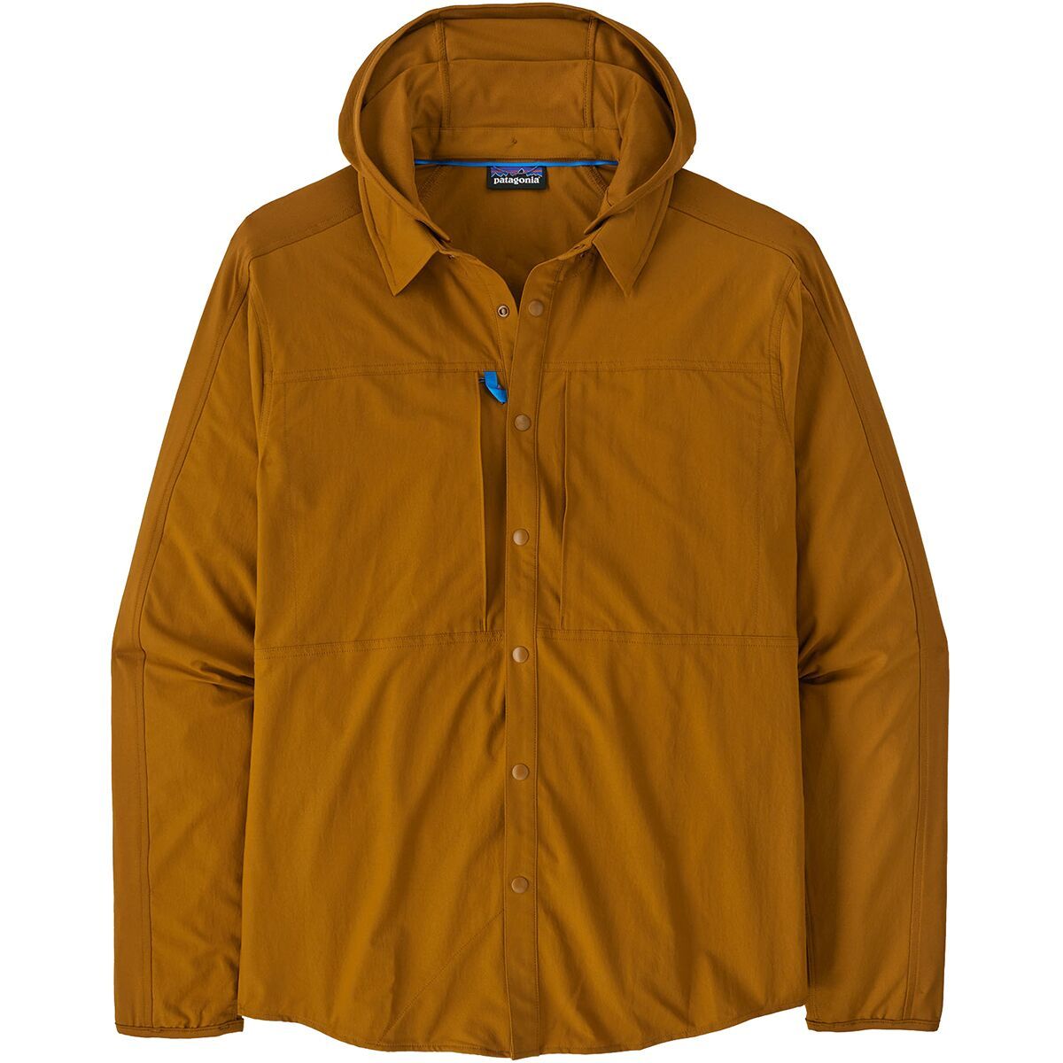 Гибридная солнцезащитная рубашка с капюшоном River rambler Patagonia, коричневый
Гибридная солнцезащитная рубашка с капюшоном River rambler Patagonia, коричневый