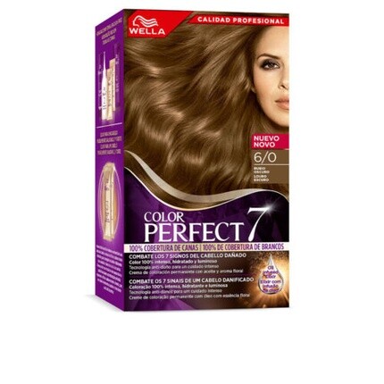 Color Perfect 7 100% Cobertura De Canas #6/0-Рубио Оскуро 4 U, Wella
Color Perfect 7 100% Cobertura De Canas #6/0-Рубио Оскуро 4 U, Wella