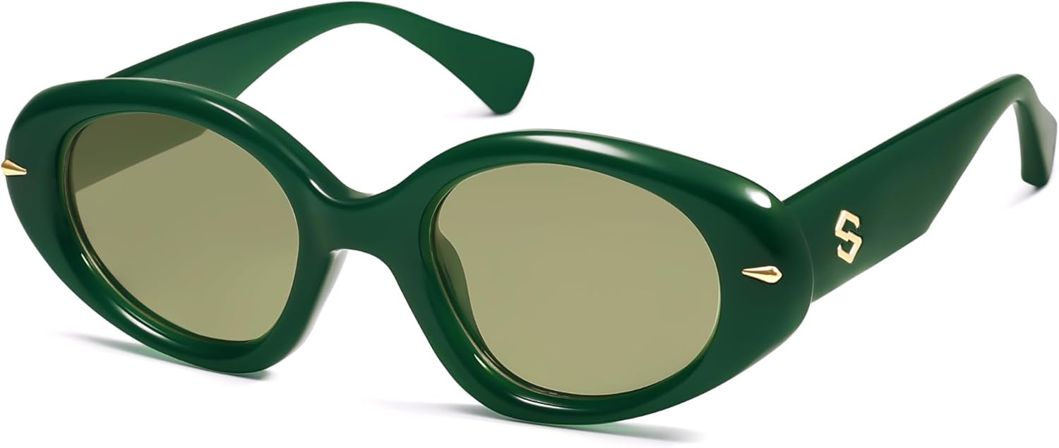 Солнцезащитные очки SOJOS Retro Polarized Large Oval Sunglasses для женщин и мужчин, модные, с защитой от УФ-излучения UV400, в стиле 80-х и 90-х, модель SJ2365, Light Green
Солнцезащитные очки SOJOS Retro Polarized Large Oval Sunglasses для женщин и мужчин, модные, с защитой от УФ-излучения UV400, в стиле 80-х и 90-х, модель SJ2365, Light Green