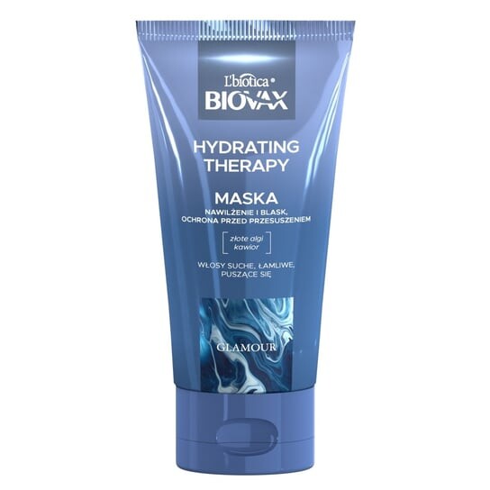 Увлажняющая маска для волос, 150 мл Biovax, Glamour Hydrating Therapy
Увлажняющая маска для волос, 150 мл Biovax, Glamour Hydrating Therapy