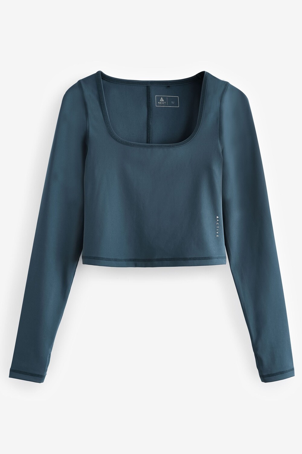 Топ Active с длинными рукавами и квадратным вырезом Next, синий
Топ Active с длинными рукавами и квадратным вырезом Next, синий