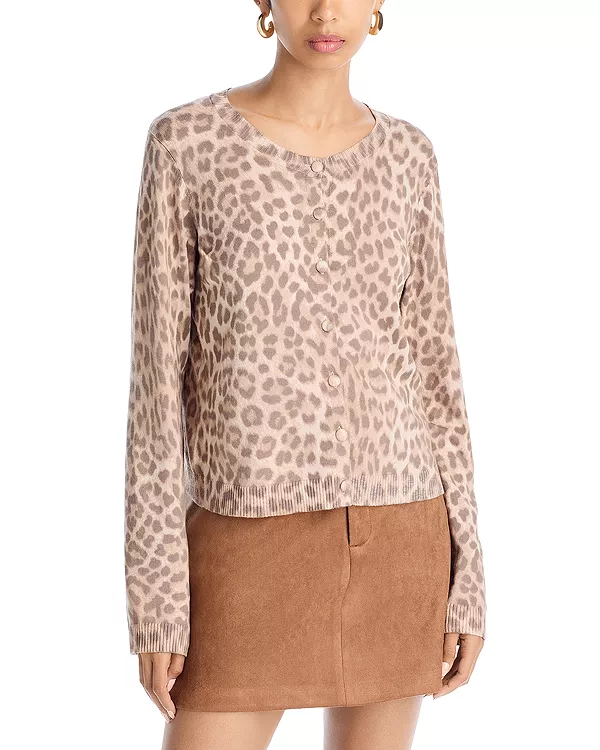 Кардиган с леопардовым принтом - эксклюзив Aqua, коричневый
Кардиган с леопардовым принтом - эксклюзив Aqua, коричневый