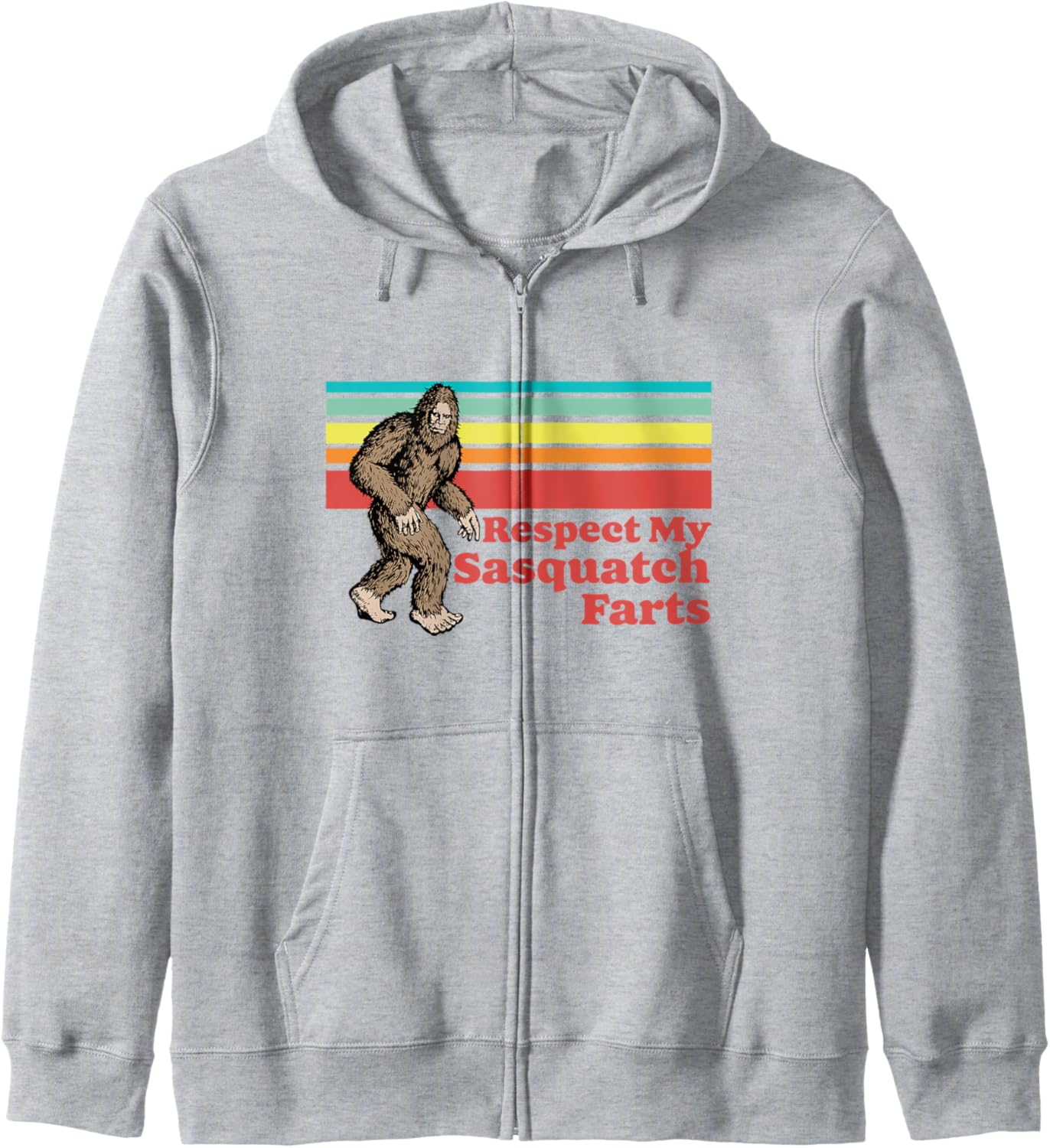 Забавная ретро-толстовка на молнии в стиле 80-х: «Бигфут, уважай мои пуки сасквоча» The Lab Of Weirdos, серый
Забавная ретро-толстовка на молнии в стиле 80-х: «Бигфут, уважай мои пуки сасквоча» The Lab Of Weirdos, серый