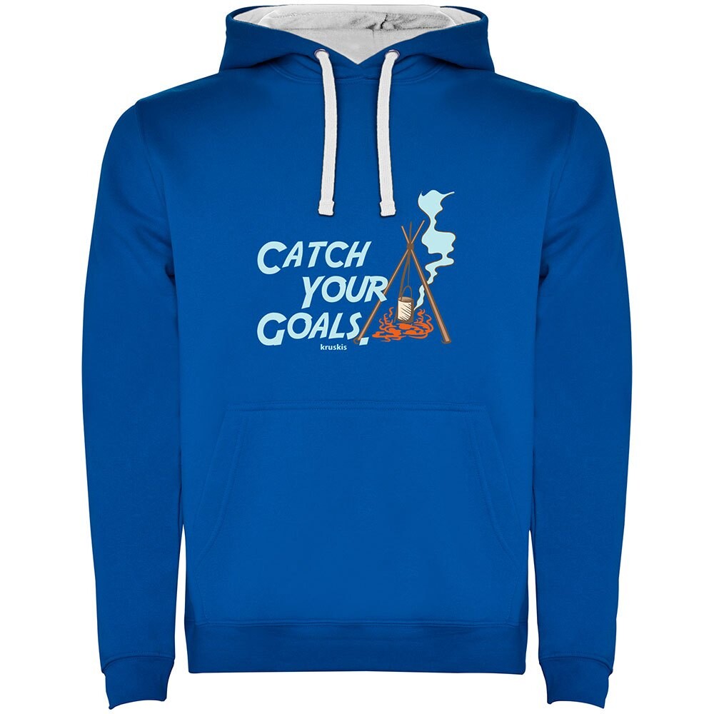 Худи Kruskis Catch Your Goals Bicolor, синий
Худи Kruskis Catch Your Goals Bicolor, синий
