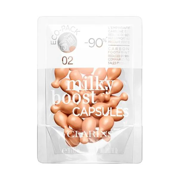 Заряди макияж в капсуле с хорошим эффектом для лица Milky Boost Capsules Refill Clarins, 2
Заряди макияж в капсуле с хорошим эффектом для лица Milky Boost Capsules Refill Clarins, 2