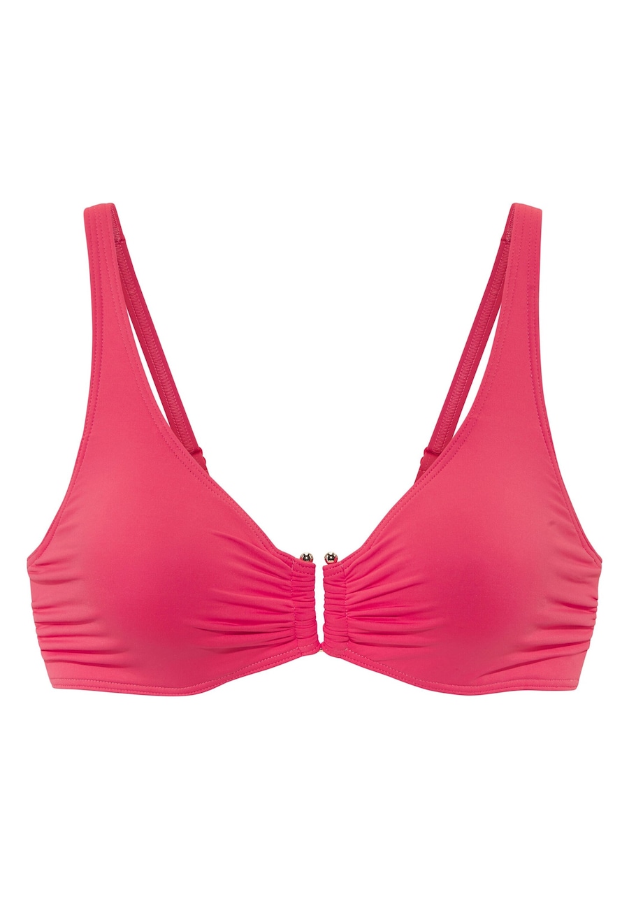 Топ бикини-бралетт LASCANA, красный
Топ бикини-бралетт LASCANA, красный