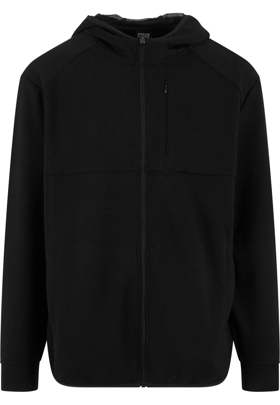 Толстовка с капюшоном на молнии Urban Classics, черный
Толстовка с капюшоном на молнии Urban Classics, черный
