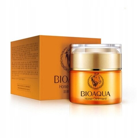 Увлажняющий крем для лица с лошадиным маслом 50г Bioaqua
Увлажняющий крем для лица с лошадиным маслом 50г Bioaqua