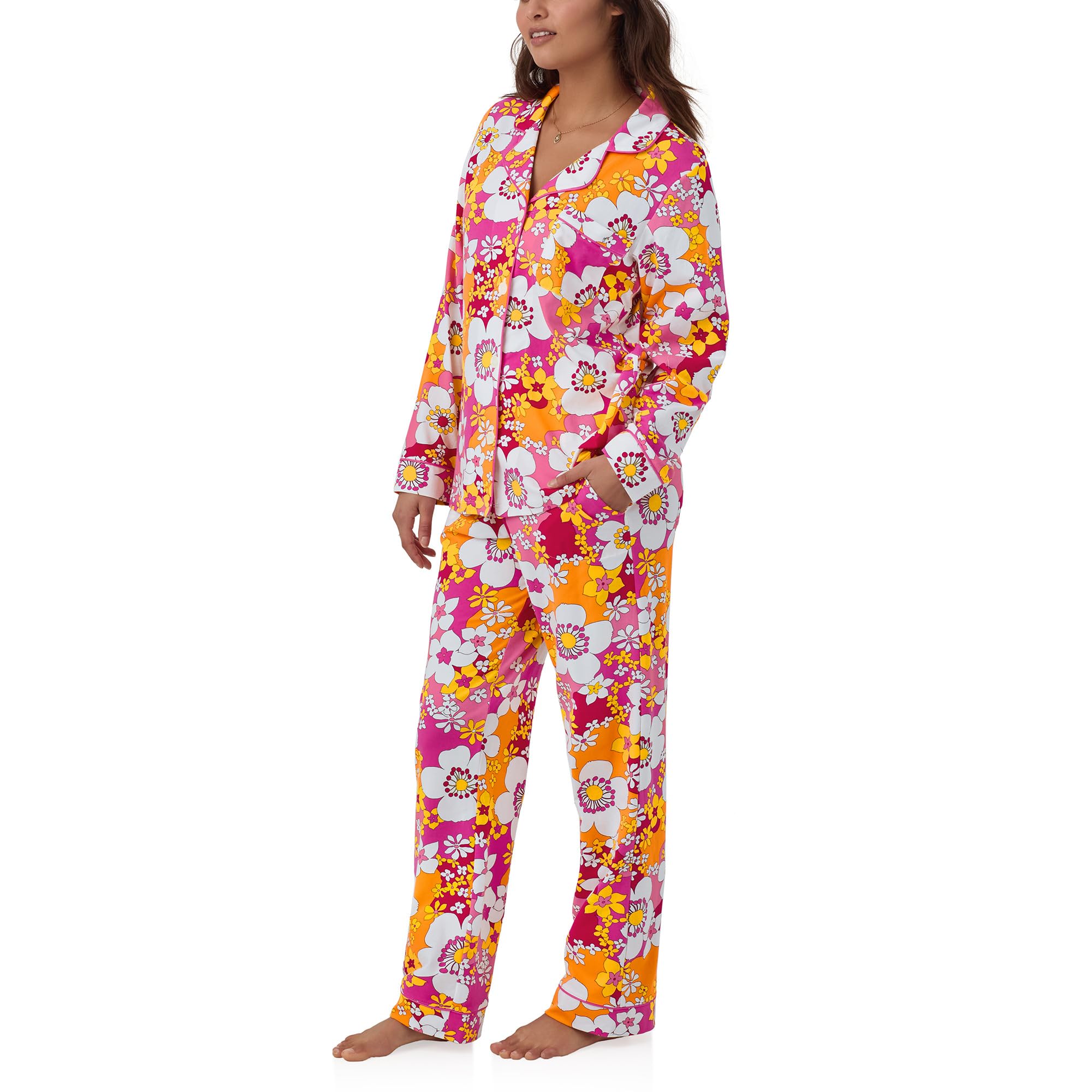 Пижама Bedhead PJs Trina Turk X Bedhead Long Sleeve Classic Pj Set, Bali Pink Floral
Пижама Bedhead PJs Trina Turk X Bedhead Long Sleeve Classic Pj Set, Bali Pink Floral