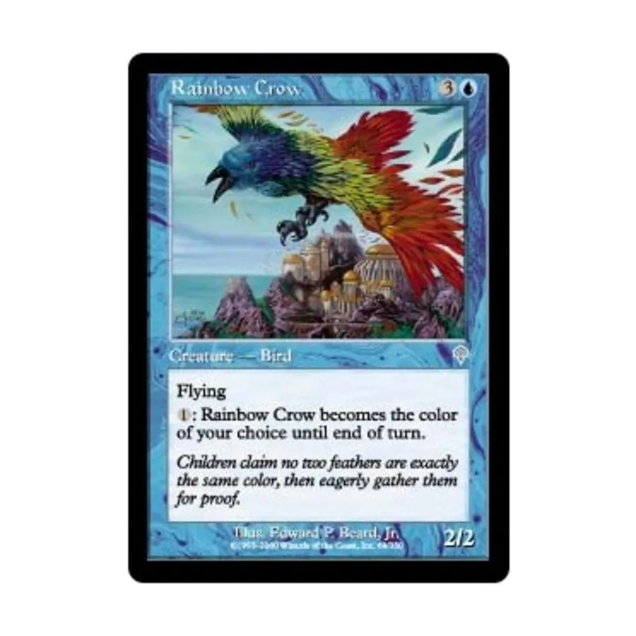 CCG Радужная ворона (U), MTG - Invasion
CCG Радужная ворона (U), MTG - Invasion