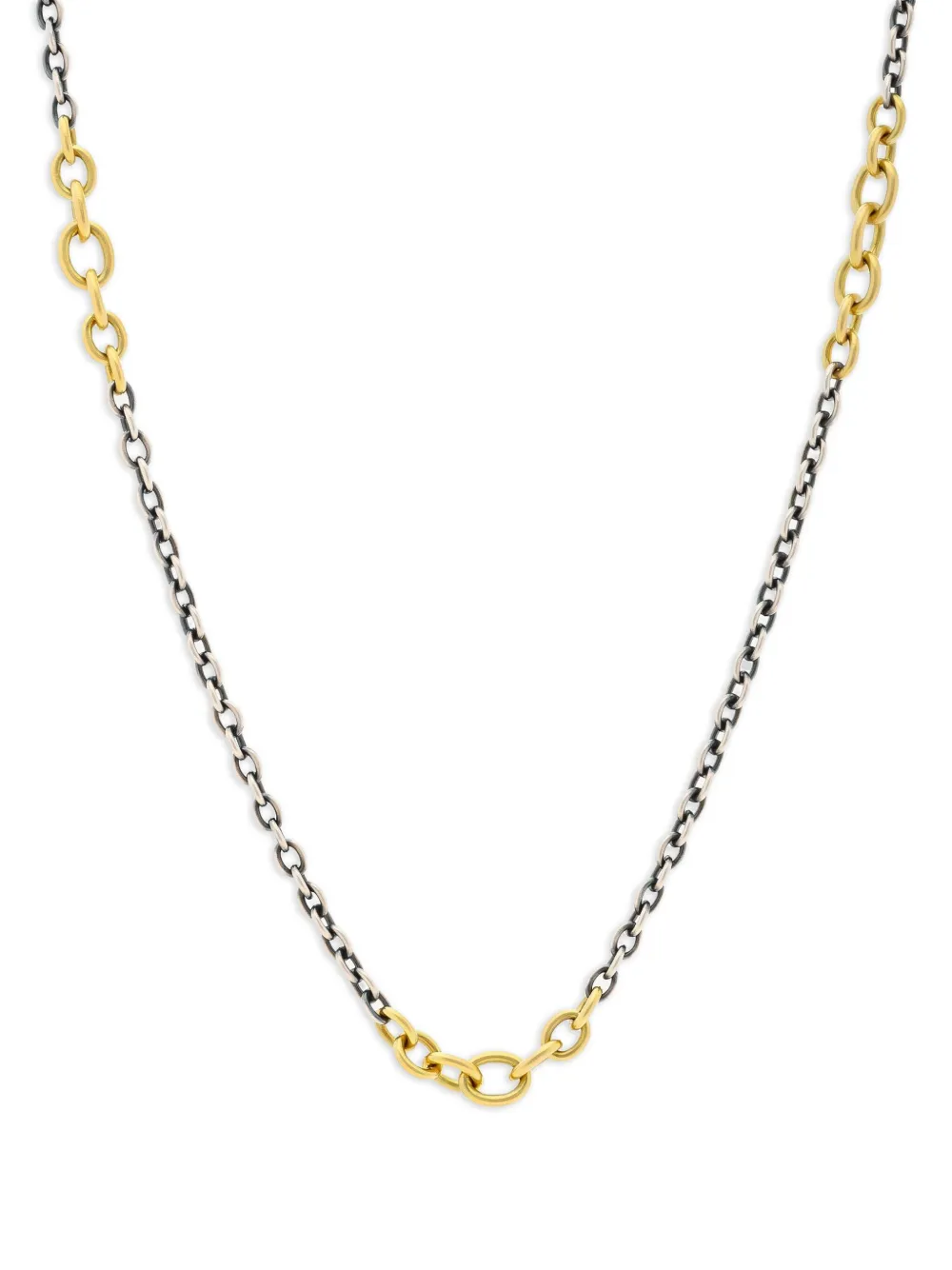 Колье Two Tone из желтого золота Sylva & Cie, серебяный
Колье Two Tone из желтого золота Sylva & Cie, серебяный