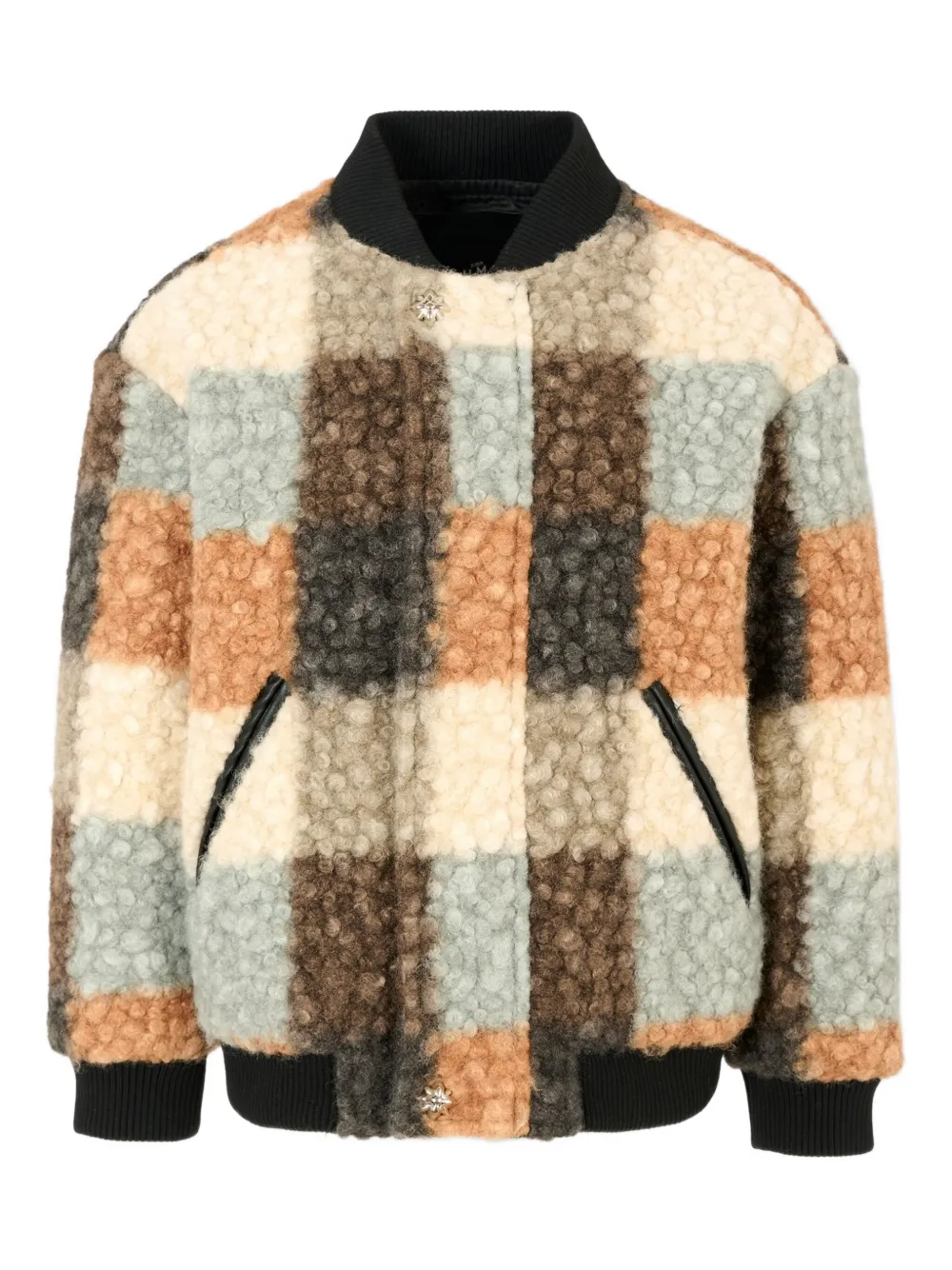 Куртка-бомбер в клетку Тедди John Richmond Junior, мультиколор
Куртка-бомбер в клетку Тедди John Richmond Junior, мультиколор