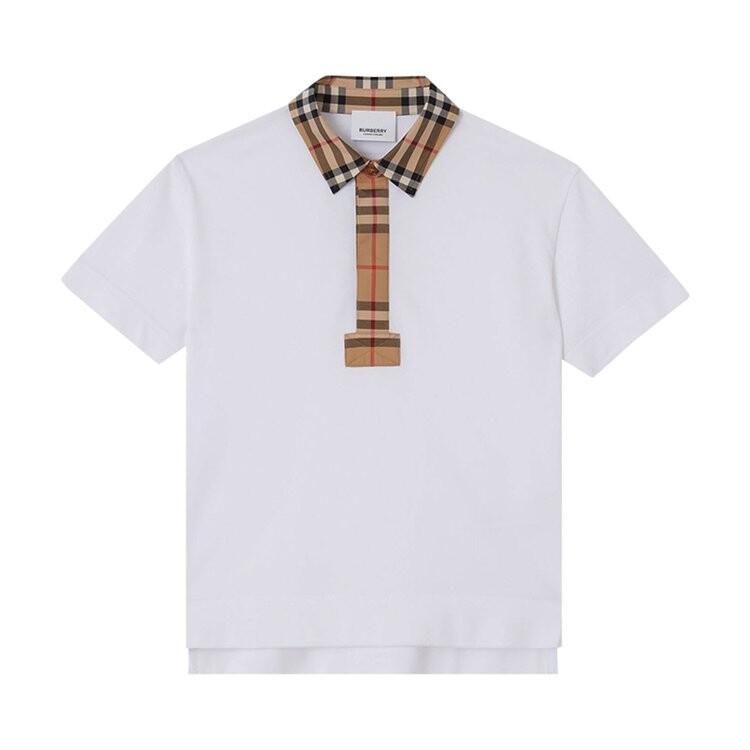 Поло Burberry Kids Vintage Check Polo Shirt, белый
Поло Burberry Kids Vintage Check Polo Shirt, белый