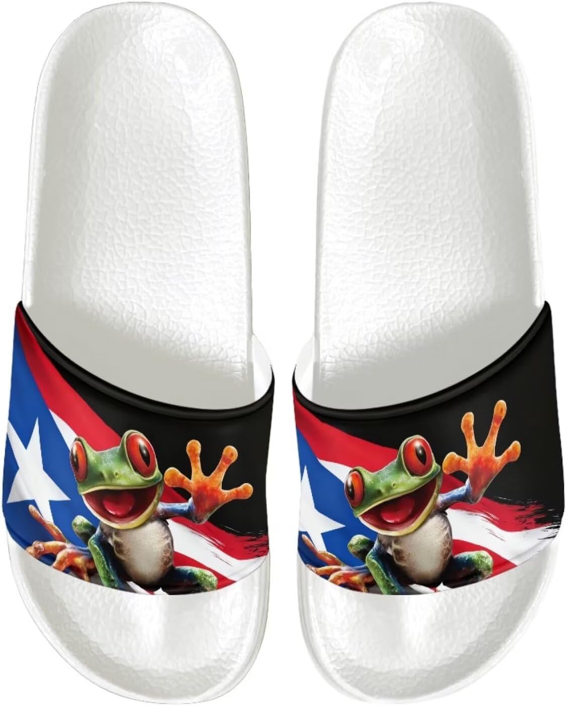 Удобные летние пляжные сандалии Vuriqeby, Puerto Rican Frog
Удобные летние пляжные сандалии Vuriqeby, Puerto Rican Frog