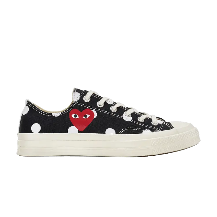 Кроссовки Converse Comme des Garçons x Chuck Taylor All Star 70 Low, Polka Dot
Кроссовки Converse Comme des Garçons x Chuck Taylor All Star 70 Low, Polka Dot