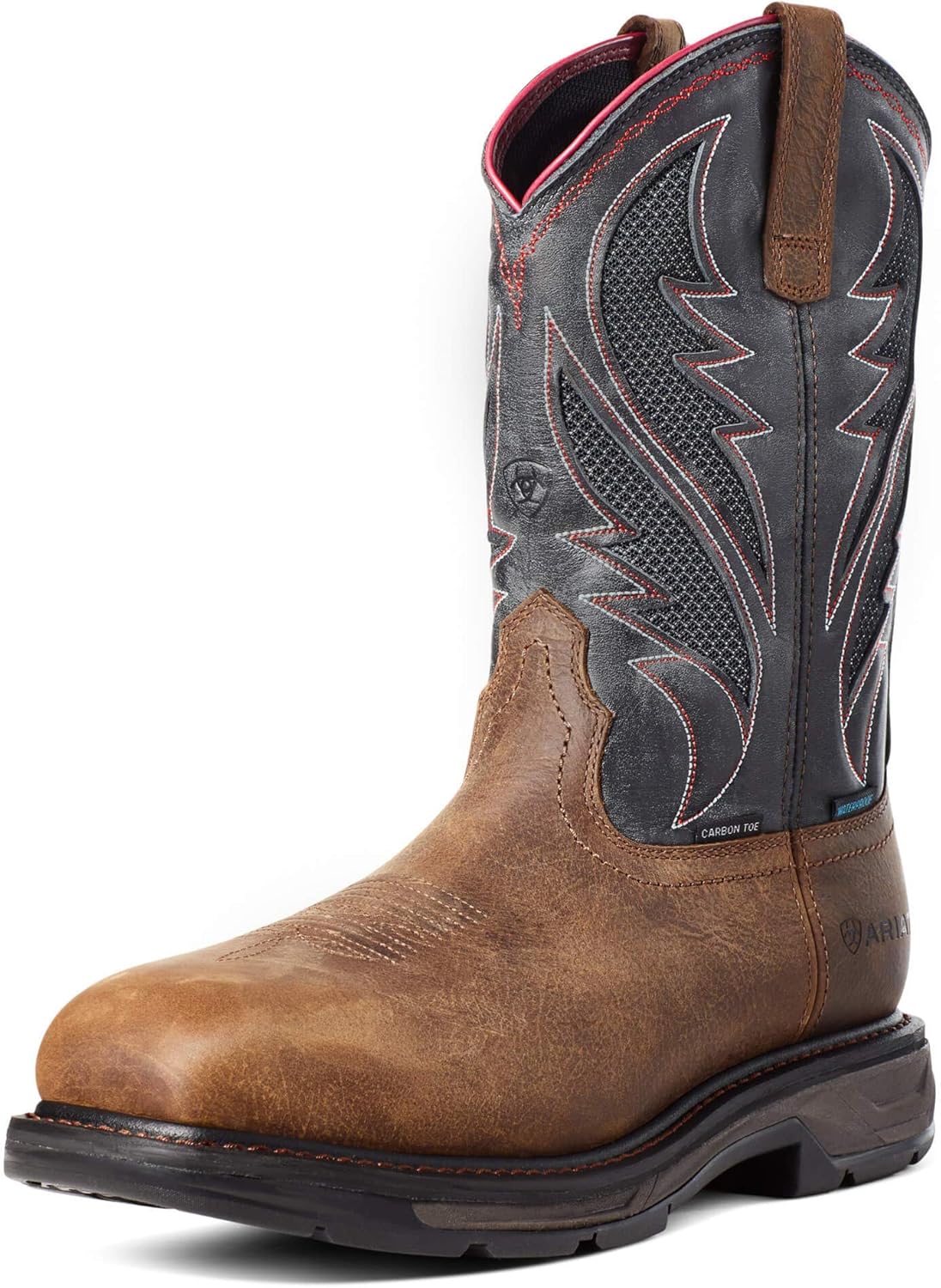 Мужские рабочие ботинки ARIAT Workhog Xt Venttek с водонепроницаемым верхом и защитным носком из карбона, коричневый
Мужские рабочие ботинки ARIAT Workhog Xt Venttek с водонепроницаемым верхом и защитным носком из карбона, коричневый