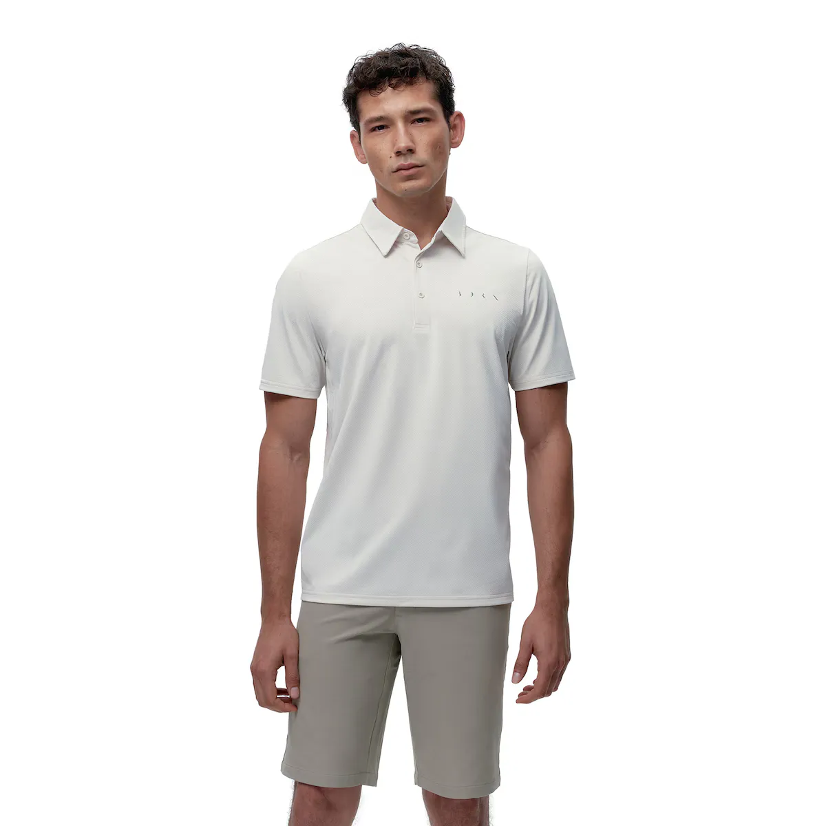 Sidney Born Living Yoga Мужская рубашка поло, кремово-белый
Sidney Born Living Yoga Мужская рубашка поло, кремово-белый