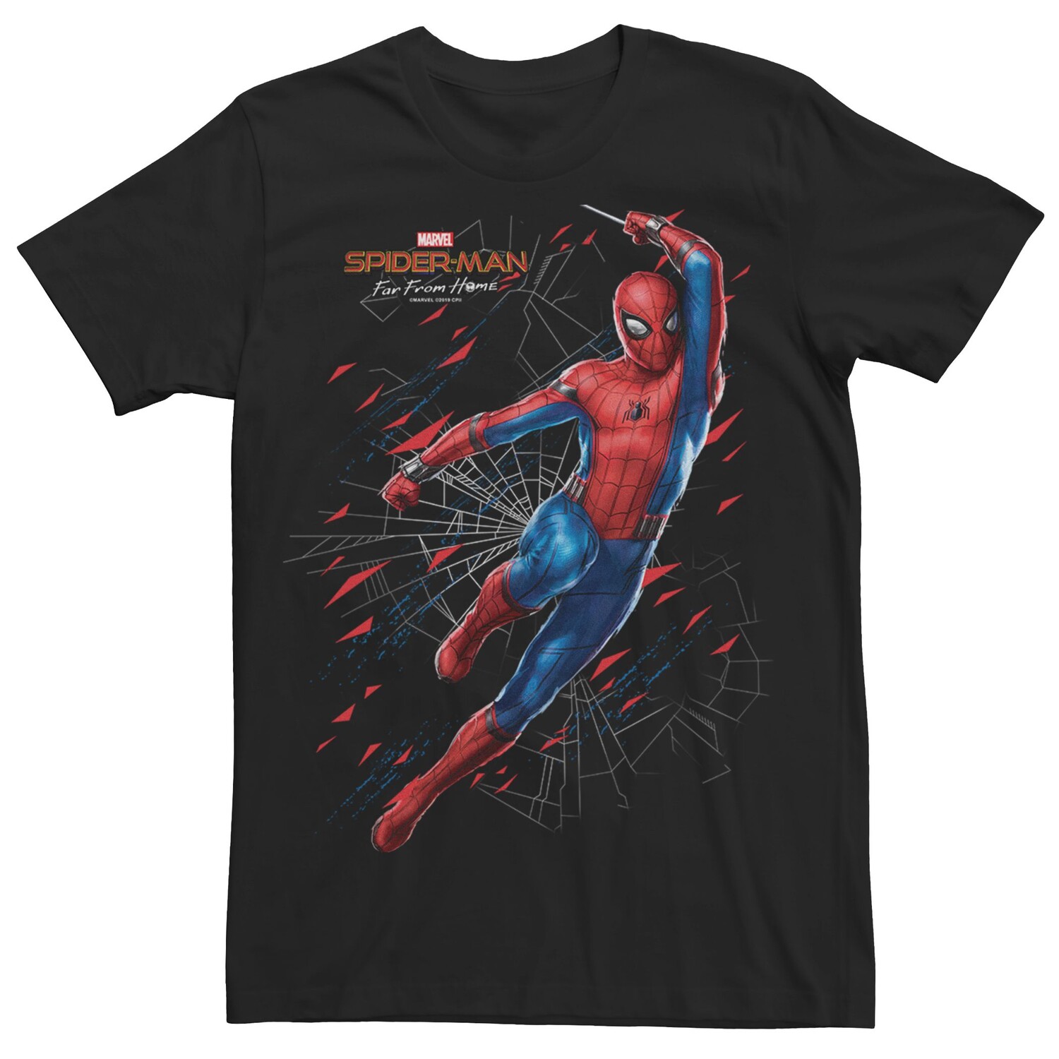 Мужская футболка с коротким рукавом и рисунком Marvel Spider-Man Licensed Character
Мужская футболка с коротким рукавом и рисунком Marvel Spider-Man Licensed Character