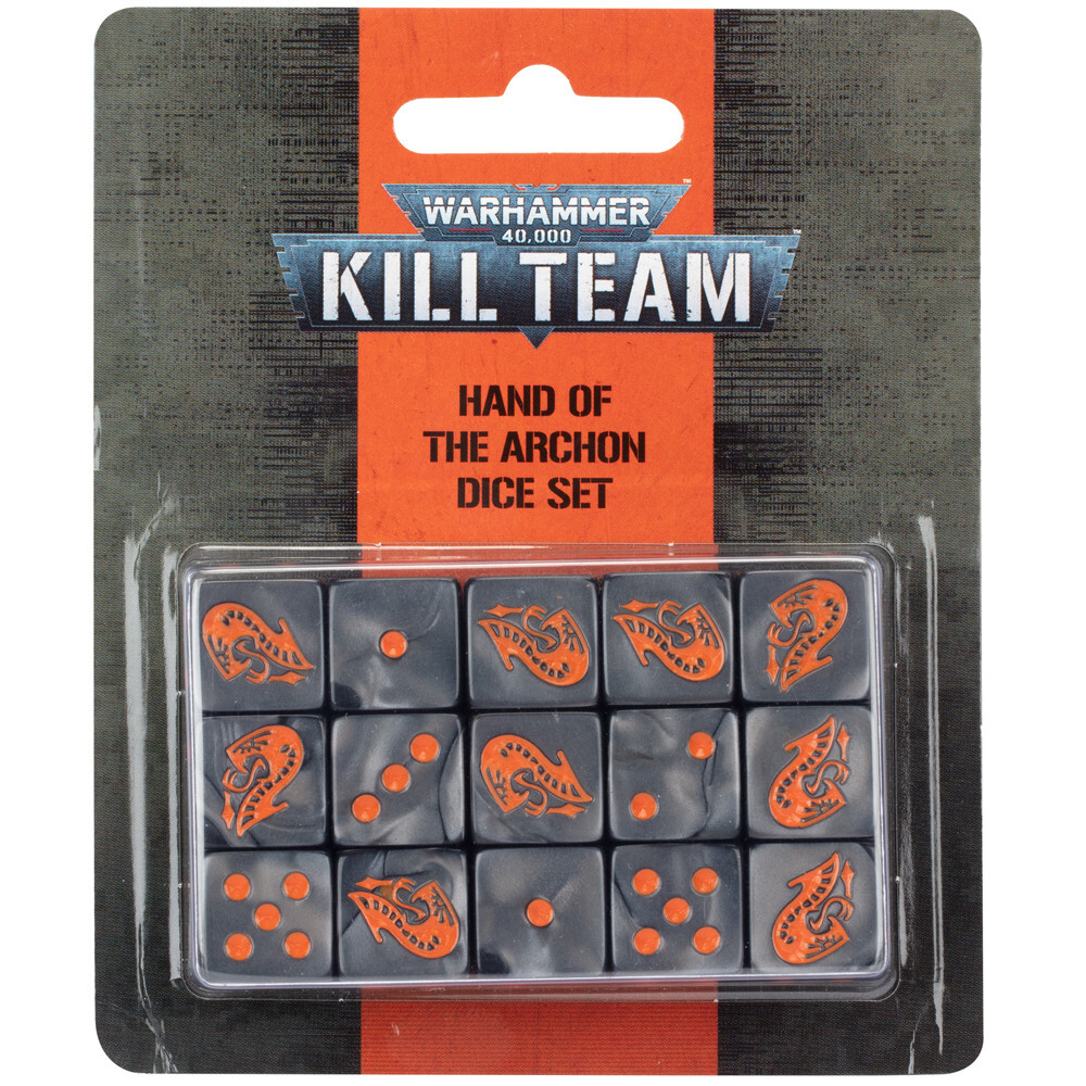 Миниатюра Games Workshop Warhammer 40K: Kill Team - Hand of the Archon Dice
Миниатюра Games Workshop Warhammer 40K: Kill Team - Hand of the Archon Dice