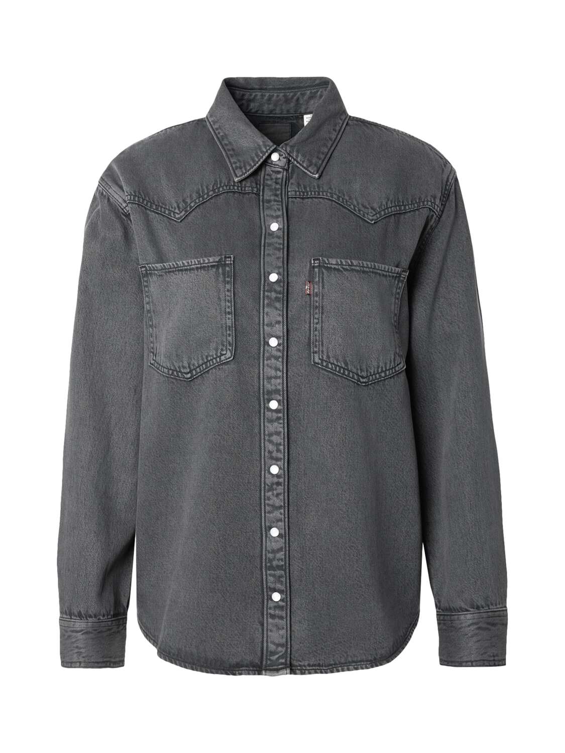 LEVI'S Блузка 'Teodora Western Shirt' в черном дениме
LEVI'S Блузка 'Teodora Western Shirt' в черном дениме